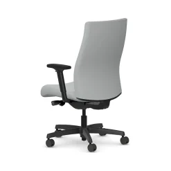 Office Chairs*HON Ignition 2.0 Vinyl Swivel Task Chair, Flint/Black (HIWMUKD.Y2.A.H.SX39.NL.SB.T) Silver