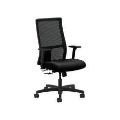 Office Chairs*HON Ignition Mesh Back Fabric Computer and Desk Chair, Black (HIWM1.A.H.M.CU10.T.SB)
