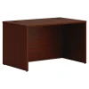 Office Desks*HON Mod 48" Desk Shell, Traditional Mahogany (HLPLDS4830.LTM1)