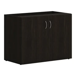 Storage Cabinets*HON Mod 29" Storage Cabinet with 1 Shelf, Java Oak (HLPLSC3620.LJA1)