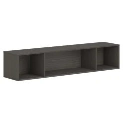 Storage Cabinets*HON Mod 13.5" Wall Cabinet with 1 Shelf, Slate Teak (HLPLWMH66.LSL1)