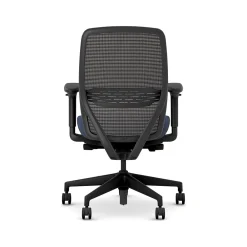 Office Chairs*HON Nucleus Fabric/Mesh Swivel Task Chair, Navy/Black (HNR1KD.Y2.STC.A.H.IM.APX13.BL.SB.T)