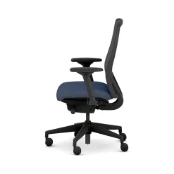 Office Chairs*HON Nucleus Fabric/Mesh Swivel Task Chair, Navy/Black (HNR1KD.Y2.STC.A.H.IM.APX13.BL.SB.T)