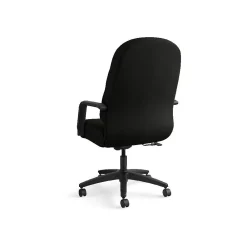 Office Chairs*HON Pillow-Soft Leather Executive Chair, Black (2091SR11T)