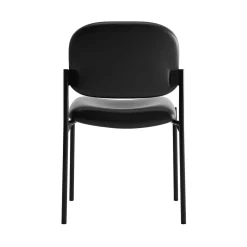 Folding & Stacking*HON Scatter Stacking Guest Chair, Black SofThread Leather (BSXVL606SB11)