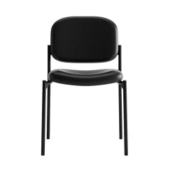 Folding & Stacking*HON Scatter Stacking Guest Chair, Black SofThread Leather (BSXVL606SB11)