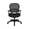 Office Chairs*HON Wave Mesh Mid-Back Chair, Synchro-Tilt, Adjustable Arms, Black Sandwich Mesh (BSXVL712MM10)