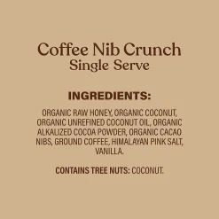 Honey Mama's Coffee Nib Crunch, 1.25 Oz., 12/Box (358-00001)