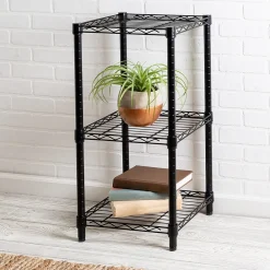 Shelving*Honey-Can-Do Small 3-Tier Adjustable Storage Shelving Unit, 15