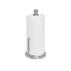 Stainless Steel Kitchen Paper Towel Holder, Silver (KCH-01077)<Honey-Can-Do Sale