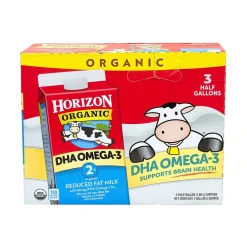 Horizon Organic 2% Milk, 64 Fl. Oz., 3/Pack (902-00055)