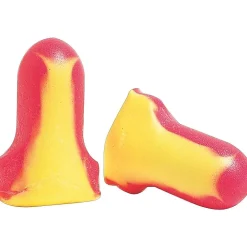 Howard Leight Laser Lite Uncorded Earplugs, Magenta/Yellow, 200/Box (LL-1)