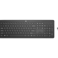 Online HP 230 Wireless Ergonomic Keyboard, Black (3L1E7AA#ABA)