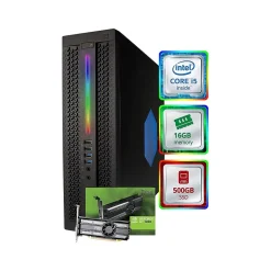 Hot HP EliteDesk 800 G2 Refurbished Gaming Desktop Computer, Intel Core i5-6500, 16GB Memory, 500GB SSD (BTG-00050041STP)