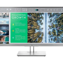 Hot HP EliteDisplay Refurbished 23.8" LED Monitor, Black/Silver (R-E243)