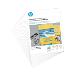 Photo Paper*HP Enhanced Business Paper, Glossy, 8.5" x 11", 50 Sheets/Pack (4WN09A)