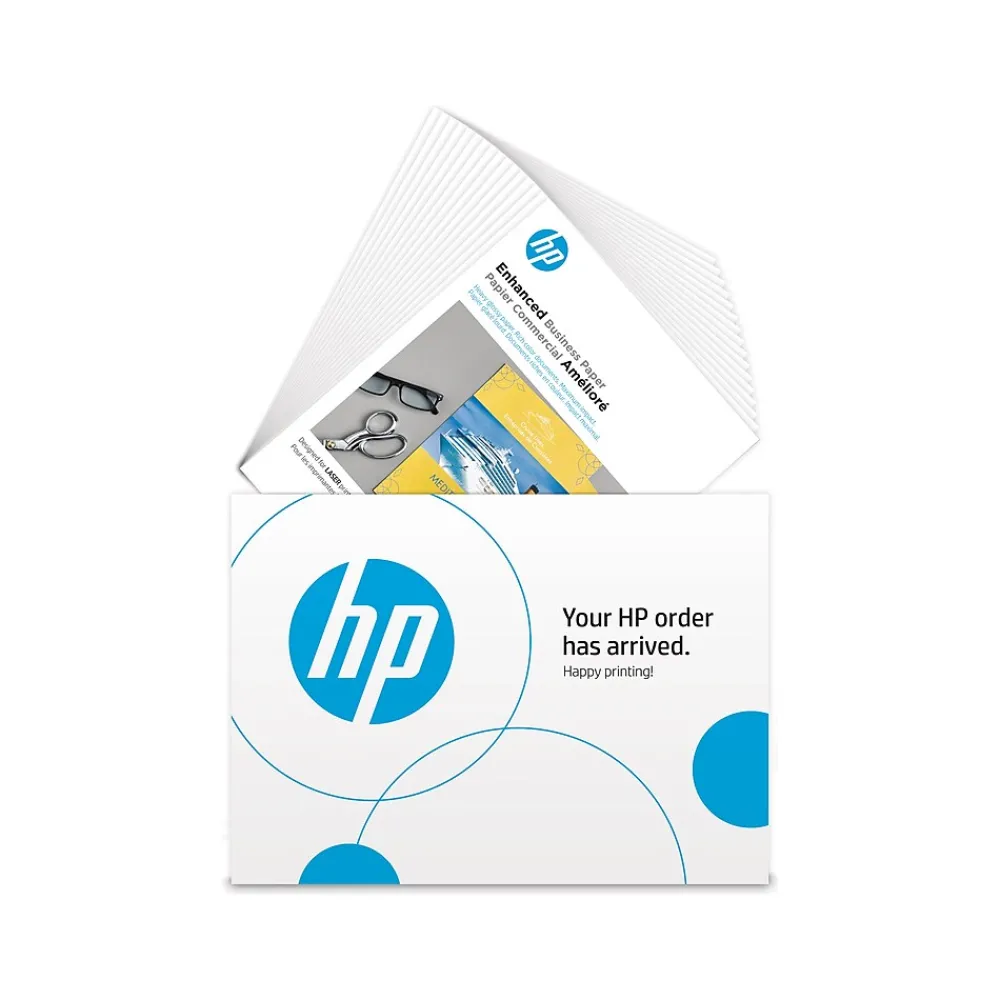 Photo Paper*HP Enhanced Business Paper, Glossy, 8.5" x 11", 50 Sheets/Pack (4WN09A)