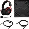Online HP HyperX Cloud Alpha Noise Canceling Over-the-Ear Stereo Gaming Headset, 3.5mm, Black/Red (4P5L1AA)