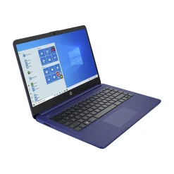 Outlet HP Laptop 14" LED Touch-Screen Laptop, Intel Celeron, 2.8 Ghz, 4GB RAM, 64GB SSD, Windows 10, Indigo Blue (47X80UA#ABA)