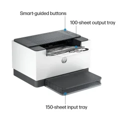 HP LaserJet M209d Black & White Laser Printer, Automatic 2-Sided Printing, USB cable included, Best for Home Office (8J9L0F)