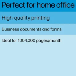 HP LaserJet M110w Wireless Black & White Printer, Best for Home Office (7MD66F)