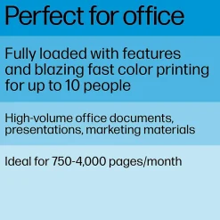 HP LaserJet Pro LJP 4201dw Wireless Color Laser Printer, Single-Function, Print (4RA86F)