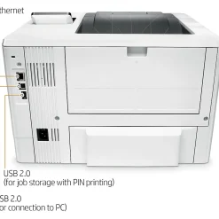 HP LaserJet Pro M501dn Black & White Laser Printer, Single-Function, Print (J8H61A#BGJ)