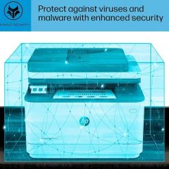 HP LaserJet Pro MFP 3101sdw Wireless Black & White All-in-One Laser Printer, Scanner, Copier, Best for Office (9D2X4F)