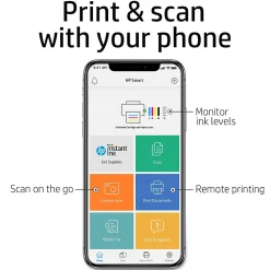 HP OfficeJet 200 Portable Wireless Color Inkjet Printer, Single-Function, Print (CZ993A#B1H)