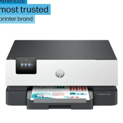 HP OfficeJet Pro 9110b Wireless Color Inkjet Printer, Single-Function, Print (5A0S1A#B1H)