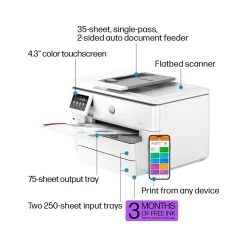 HP OfficeJet Pro 9730e Wide Format Wireless All-in-One Color Printer, Best for Office, 3 Months FREE INK with + (537P6A)
