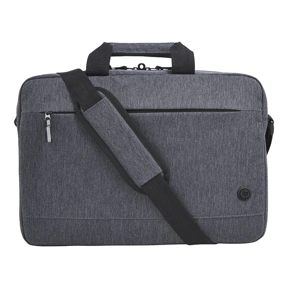 Laptop Bags|HP Prelude Pro 15.6" Polyester Laptop Bag, Gray (4Z514AA)
