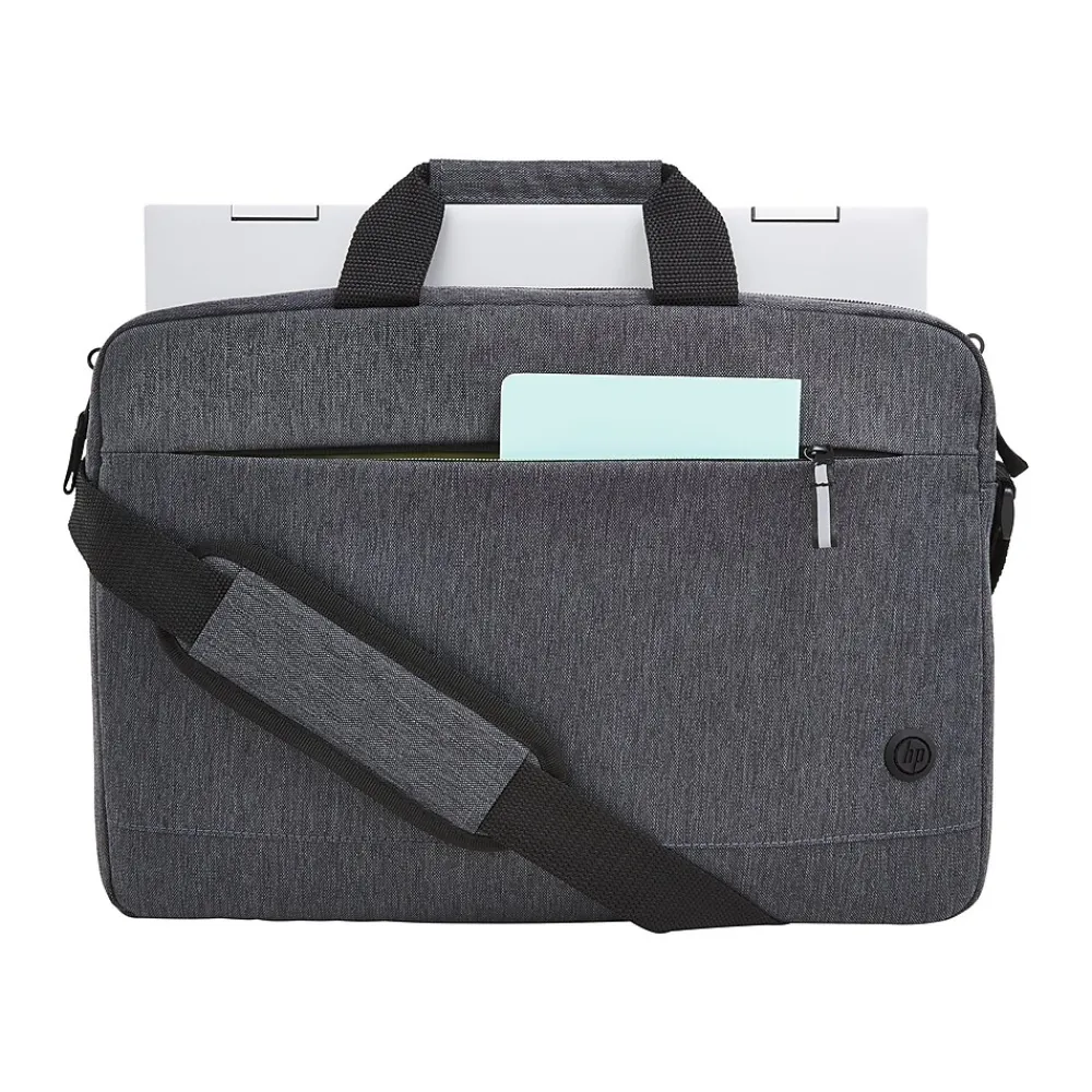 Laptop Bags|HP Prelude Pro 15.6" Polyester Laptop Bag, Gray (4Z514AA)