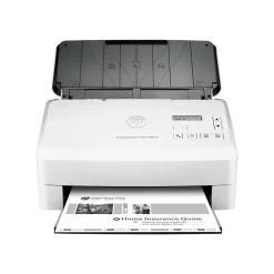 HP ScanJet Enterprise Flow 7000 S3 Desktop Scanner, White/Black