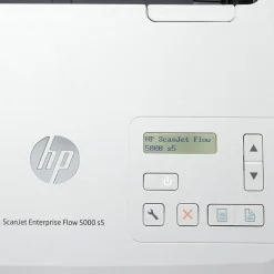HP ScanJet Enterprise Flow 5000 s5 Duplex Desktop Document Scanner, White (6FW09A#BGJ)