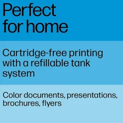 HP Smart Tank 6001 Wireless All-in-One Color Ink Tank Printer Scanner Copier, 2 years ink included (2H0B9A)