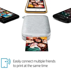 HP Sprocket 200 Wireless Color Inkjet Printer, Single-Function, Print (ISPW)