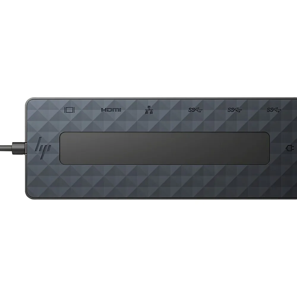 HP Universal 7-Port USB-C Hub, Black (50H55UT)
