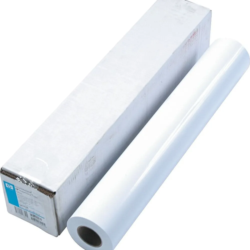 Wide Format Paper*HP Universal Wide Format Bond Paper Roll, 24" x 100', Gloss Finish (Q6574A)
