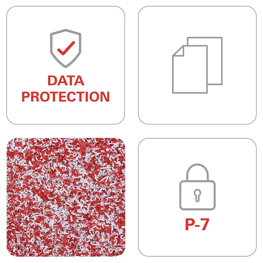 Clearance HSM Classic 125.2 HS L6 7-Sheet Cross-Cut Paper Only Shredder (15621730)