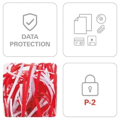 Clearance HSM SECURIO P36i 49-Sheet Strip-Cut Multi-Media Shredder (1851)