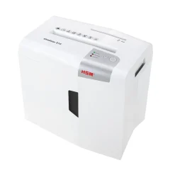 Shredstar HSM S10 10-Sheet Strip-Cut Personal Shredder (HSM1042W)