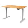Standing Desks*Humanscale eFloat Go 2.0 48"W Electric Rectangular Adjustable Standing Desk, Bamboo (FYH12TS2448BM)