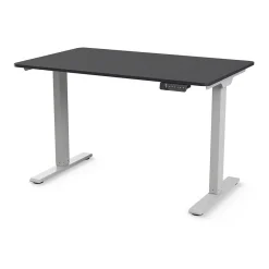Standing Desks*Humanscale eFloat Go 2.0 58"W Electric Rectangular Adjustable Standing Desk, Black (FYH12TS3060BL)