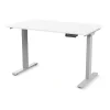 Standing Desks*Humanscale eFloat Go 2.0 48"W Electric Rectangular Adjustable Standing Desk, White (FYH12TS2448WH)