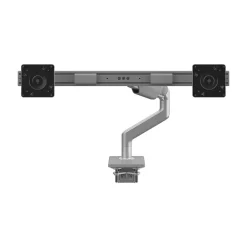 Hot Humanscale M8.1 Adjustable Dual Monitor Arm, Up to 28" Monitors, Silver (M82CGS)