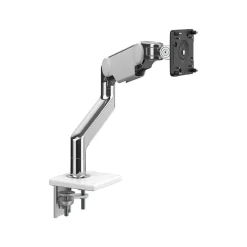Humanscale M10 Adjustable Single Monitor Arm, Polished Aluminum (M11TBW)