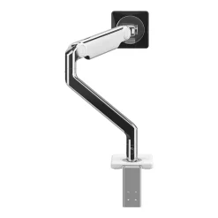 Online Humanscale M2.1 Adjustable Single Monitor Arm, Polished Aluminum (M21TBW)