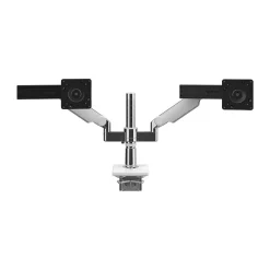 New Humanscale M/Flex for M2.1 Dual Monitor Arm, Polished Aluminum (X22SBW)