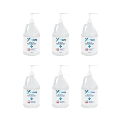 Gel Hand Sanitizer, 128 Oz., 6/Carton (HG1GALLN-CT)<HYGN Hot